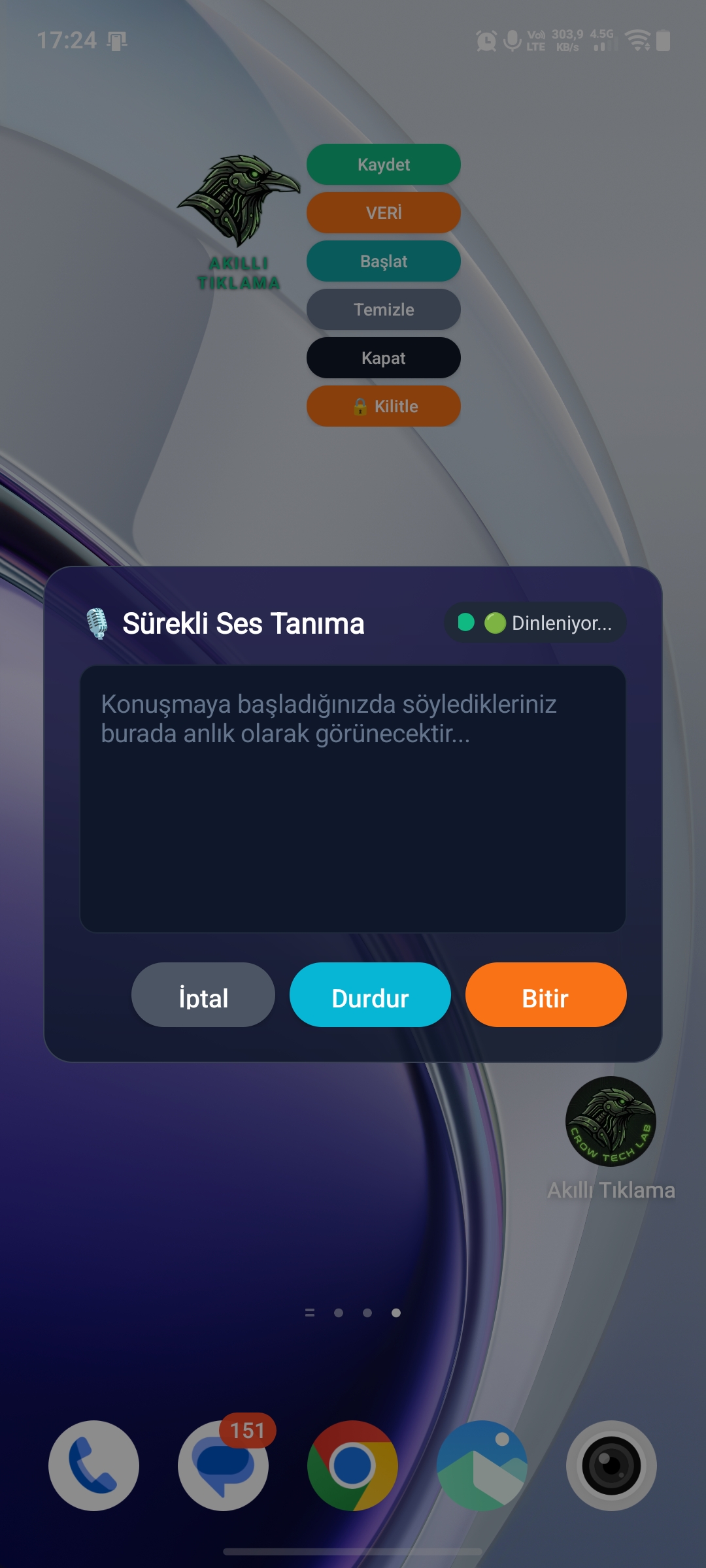 Sesli Dikte Arayüzü